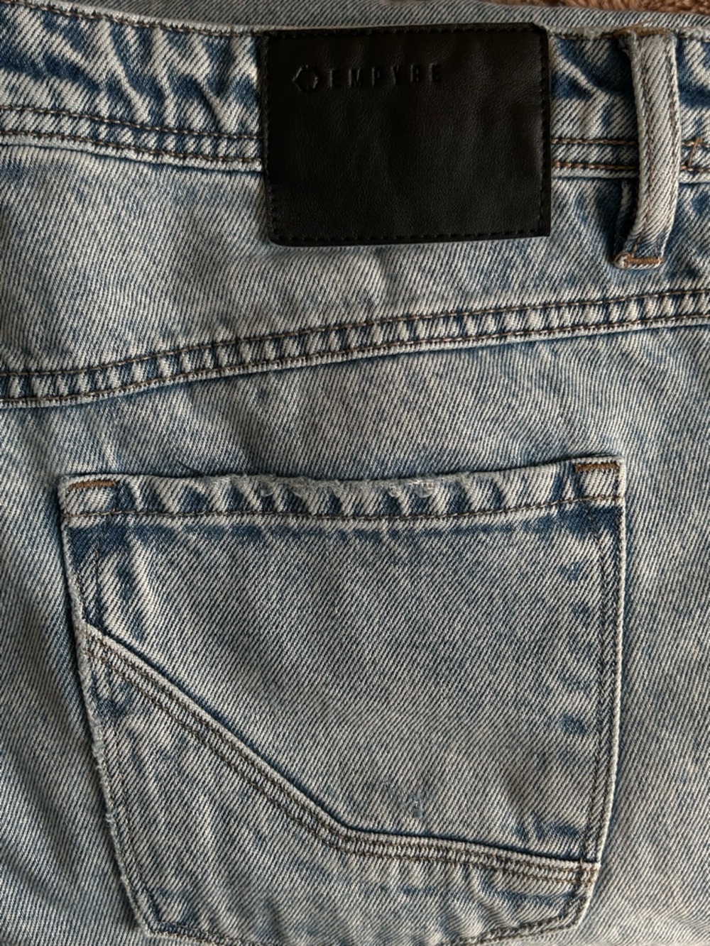 Empyre Light Blue Men's Straight Denim Jeans